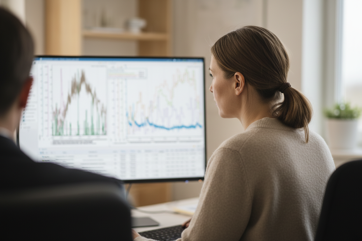 Engineer focused on operational dashboards